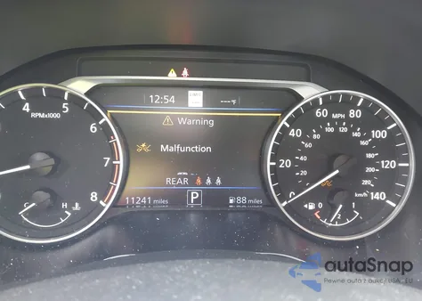 2025 Nissan Altima Sv Awd z USA, uszkodzony, nr VIN 1N4BL4DW9SN406277